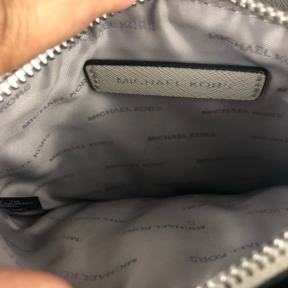 Michael Kors Mercer Sleek Black Minimalist Purse